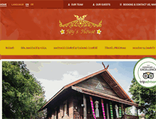 Tablet Screenshot of guesthouse-chiangmai.com